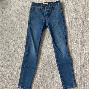 Madewell skinny jeans